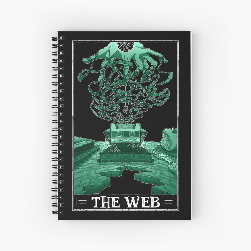 Item preview, Spiral Notebook designed and sold by RustyQuill.