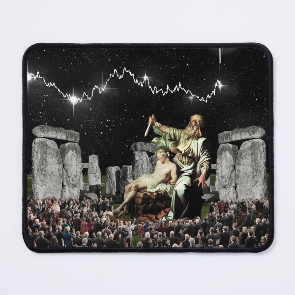 Item preview, The Prospect of Human Sacrifice Pleases The DOW, Artwork by Adam Ring designed and sold by AdamRingArt.