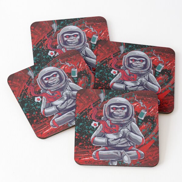 Item preview, Astronaut Monkey Eating Pho designed and sold by CrossThunder.