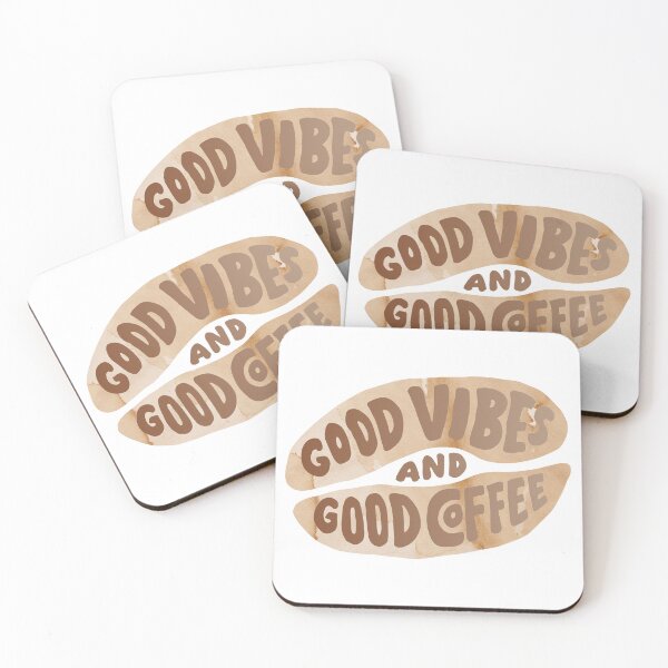 Item preview, Good Vibes and Good Coffee | Coffee obsessed  designed and sold by Yellow Coffee.