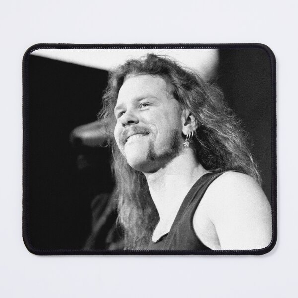 Item preview, James Hetfield - BW Photograph designed and sold by ConcertImages.