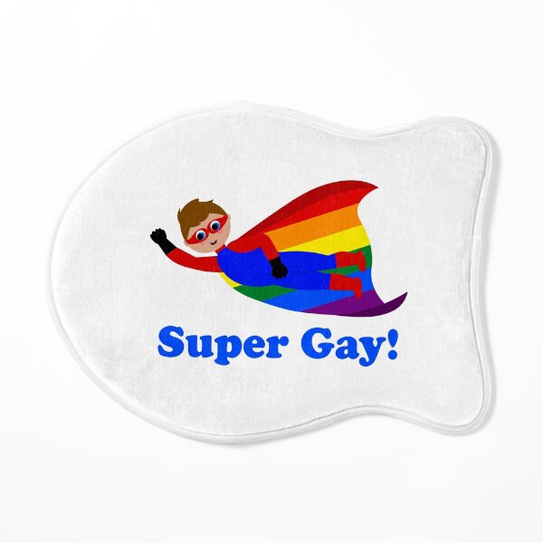 Super Gay Cat Mat