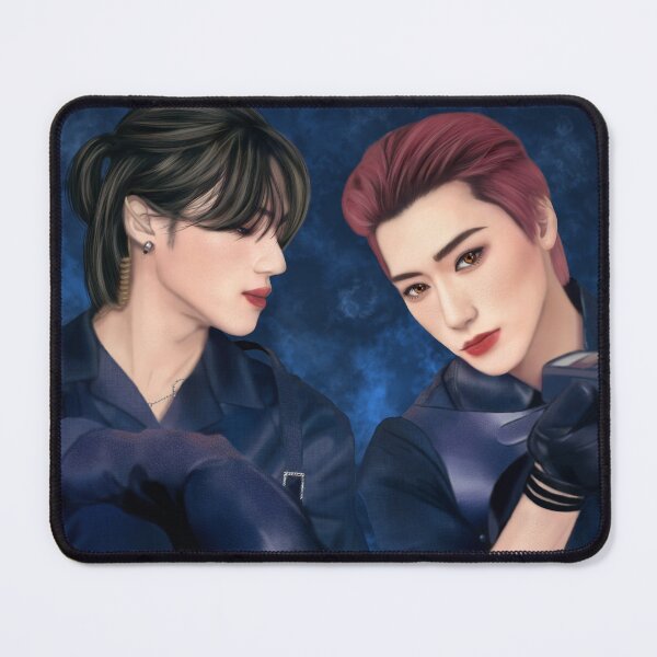 Item preview, wooyoung and san Ateez (woosan) designed and sold by Pardis-arts.