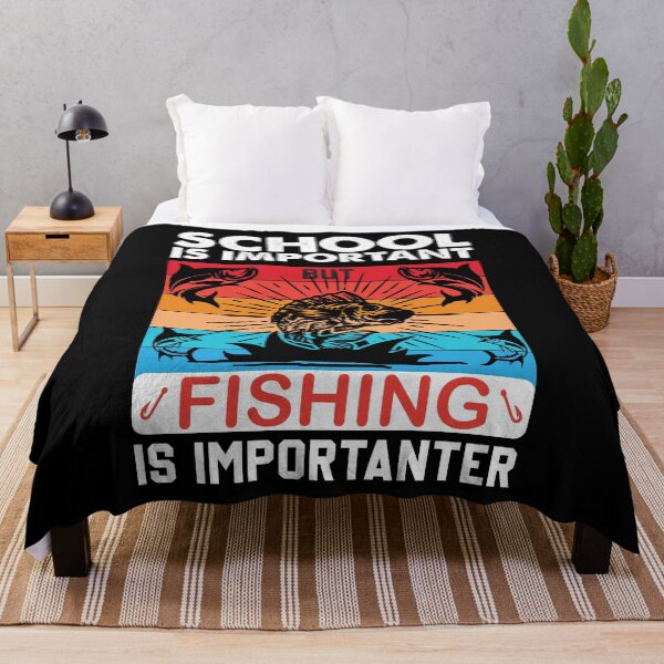 Item preview, of course.. School is important but fishing is importanter designed and sold by StudentLuxLife.