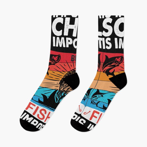 Item preview, of course.. School is important but fishing is importanter designed and sold by StudentLuxLife.