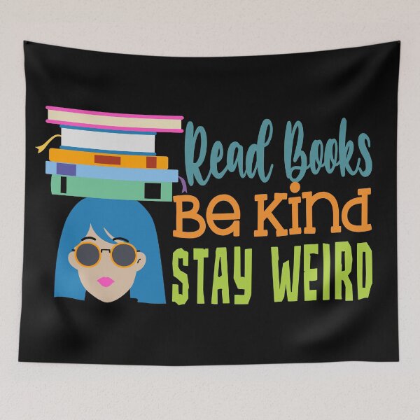 Artikelvorschau, Lesen Sie Bücher, seien Sie freundlich, bleiben Sie seltsames Design - lustiges Buch-Liebhaber-Lehrer-Geschenk-klassisches T-Shirt entworfen und verkauft von jamie Omahen.