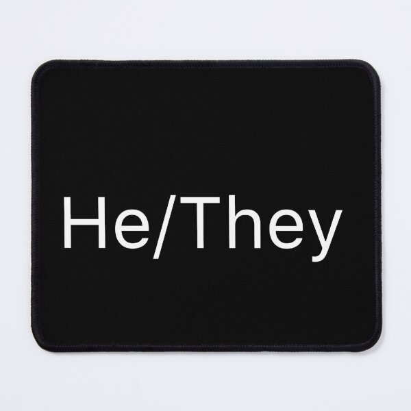 Item preview, He/They Pronoun simple designed and sold by Springtrap164.