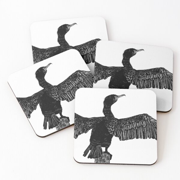 Item preview, Cormorant drawing designed and sold by LorenDowding.