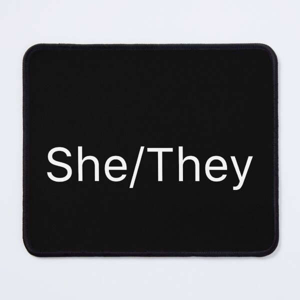 Item preview, She/They Pronoun simple designed and sold by Springtrap164.
