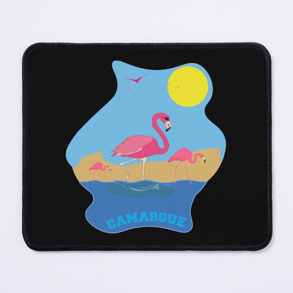 Item preview, Flamingos on the edge of the Camargue beach designed and sold by Astralia.