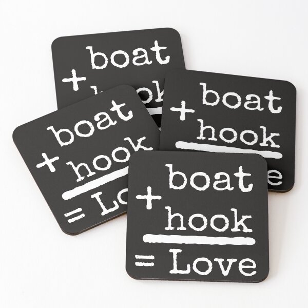 Artikelvorschau, Boot plus Angelhaken gleich Liebe entworfen und verkauft von StudentLuxLife.