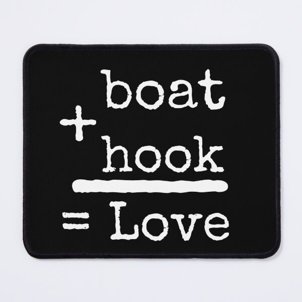 Artikelvorschau, Boot plus Angelhaken gleich Liebe entworfen und verkauft von StudentLuxLife.