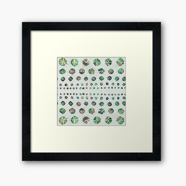 Item preview, Shibori Circles - Forest designed and sold by bmfabricdesigns.