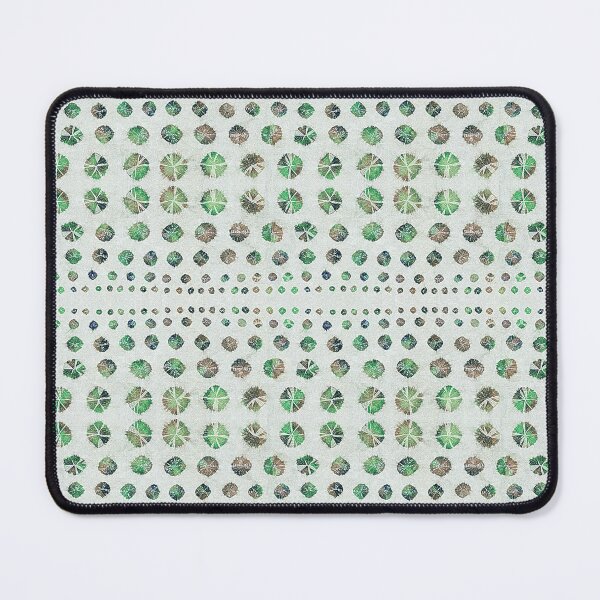 Item preview, Shibori Circles - Forest designed and sold by bmfabricdesigns.