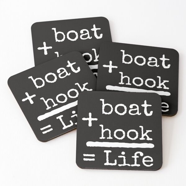 Artikelvorschau, Boot plus Angelhaken gleich Leben entworfen und verkauft von StudentLuxLife.