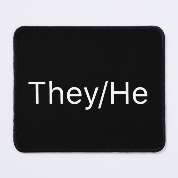 Item preview, They/He Pronoun simple designed and sold by Springtrap164.