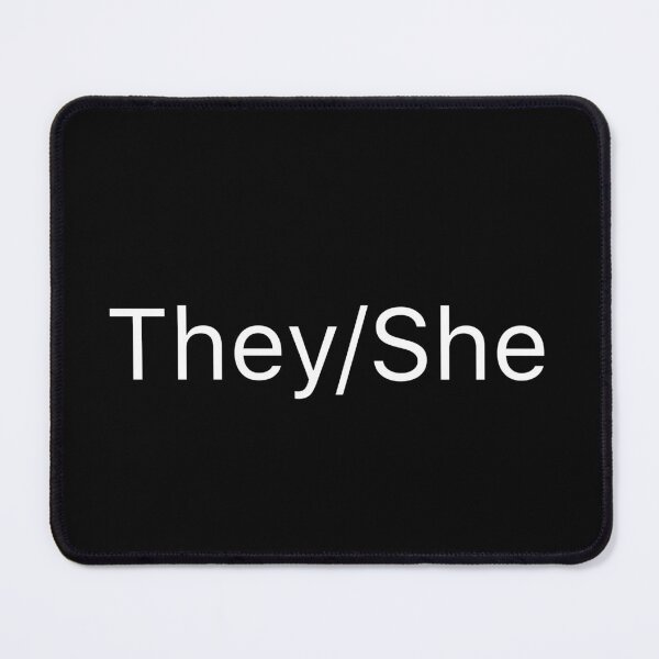 Item preview, They/She Pronoun simple designed and sold by Springtrap164.
