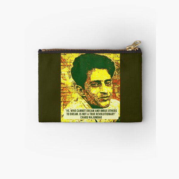 Item preview, Charu Majumdar Naxalite Revolutionary Quote in Yellow designed and sold by Tony Cisse.