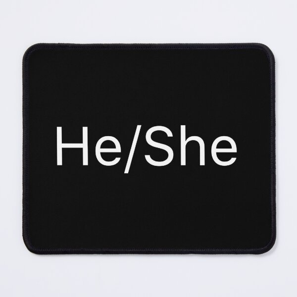Item preview, He/She Pronoun simple designed and sold by Springtrap164.
