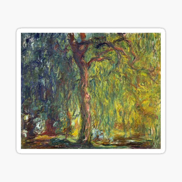 Item preview, Claude Monet - Weeping Willow  designed and sold by Vintage Wall Art.