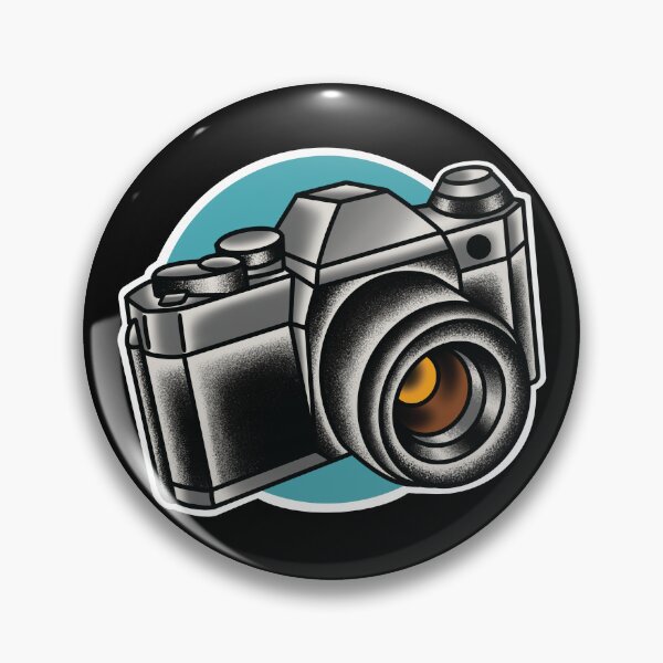 Item preview, Vintage Camera Traditional Tattoo designed and sold by SevenRelics.