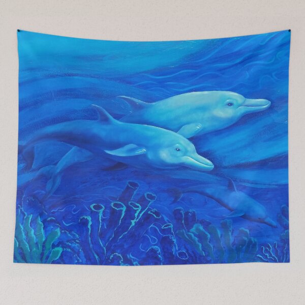 Item preview, Dolphins in the Reef designed and sold by GileadArt.