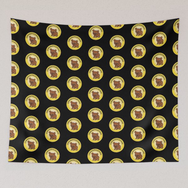 Item preview, Congratulation The Best Teacher Yellow Bear Design designed and sold by BestTeacher.