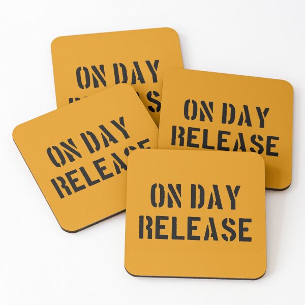 Item preview, On Day Release. Funny Novelty. Prison Joke. Jail joke. Prisoner Inmate Humor designed and sold by DesignHouse07.