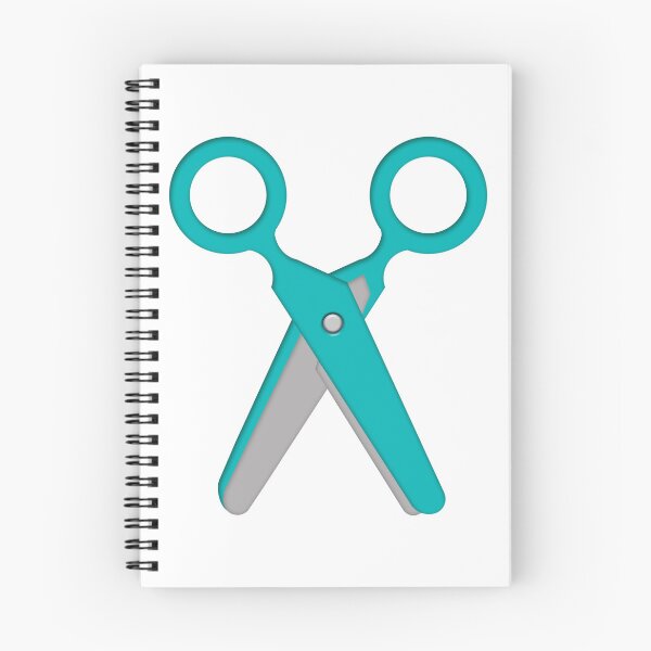 Item preview, Aqua Color Scissors | Cherie's Art (c)2022 designed and sold by CheriesArt.
