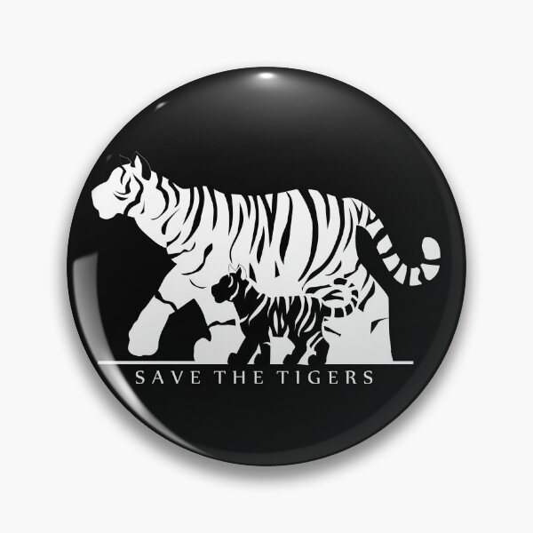 Artikelvorschau, Rette die Tiger (Schwarz) entworfen und verkauft von TheKohakuDragon.