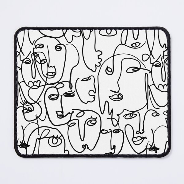 Item preview, Abstract faces background designed and sold by Munlawli.