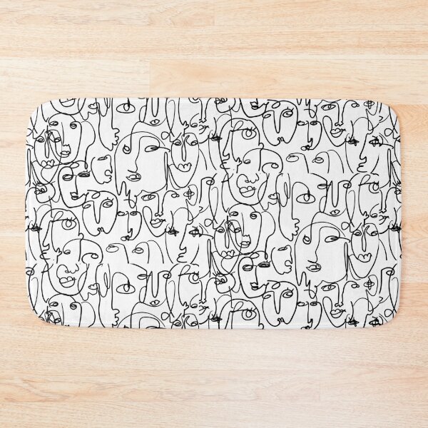 Item preview, Abstract faces background designed and sold by Munlawli.