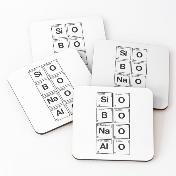 Item preview, Glass Nerd Periodic Table  designed and sold by DesignChaser.