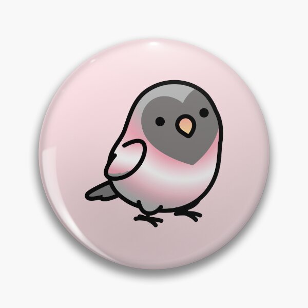 Item preview, Chubby Demigirl LGBT+ Pride Lovebird designed and sold by birdhism.