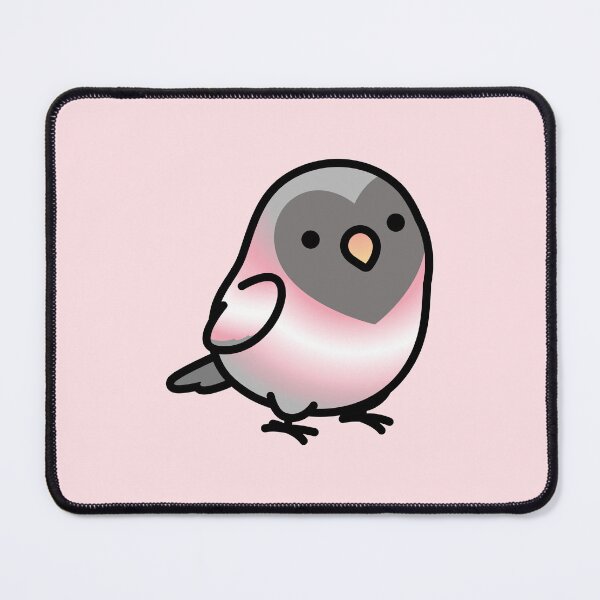 Item preview, Chubby Demigirl LGBT+ Pride Lovebird designed and sold by birdhism.