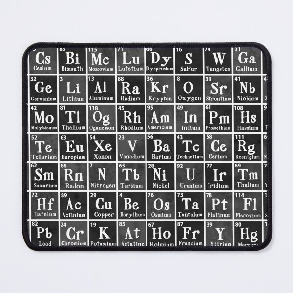 Item preview,  Periodic Table Black designed and sold by Paisley Yazel.