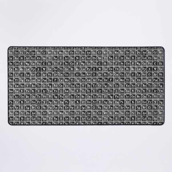 Item preview,  Periodic Table Black designed and sold by Paisley Yazel.
