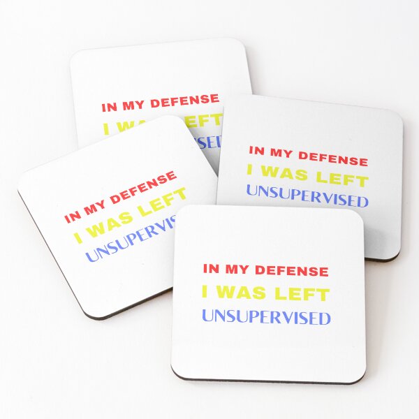 Item preview, In My Defense I Was Left Unsupervised Funny T-Shirt designed and sold by ANDREW-DESIGN.