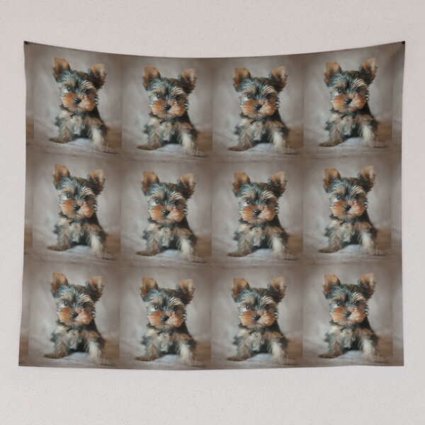 Item preview, Cute puppy of the Yorkshire Terrier designed and sold by photopotam.