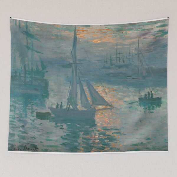 Item preview, Claude Monet - Marine Sunrise, 1873 designed and sold by Vintage Wall Art.