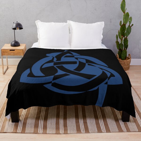 Item preview, Blue Celtic Triquetra Cat designed and sold by Depic Spirit.