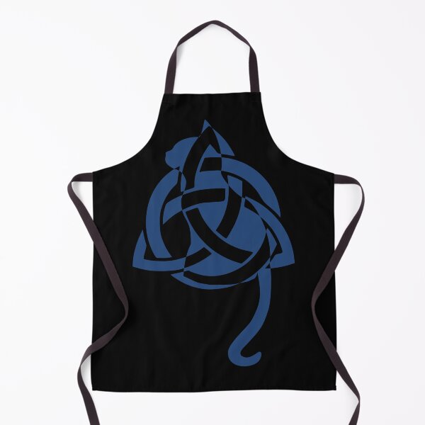 Item preview, Blue Celtic Triquetra Cat designed and sold by Depic Spirit.