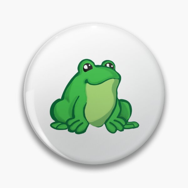 Item preview, Cute Frog Sticker designed and sold by ArtInKind.
