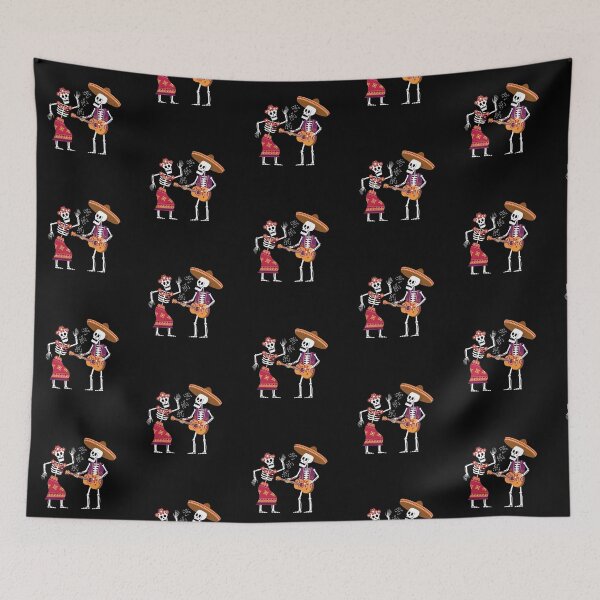 Item preview, Halloween Dancing Skeleton Party designed and sold by vaggleTown.