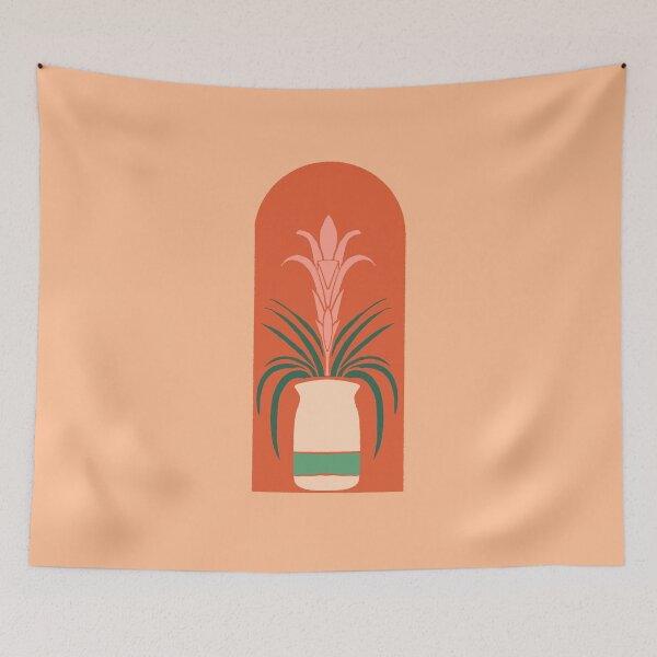 Item preview, Midecentury Tropical Bromeliad designed and sold by Haley Schulz.