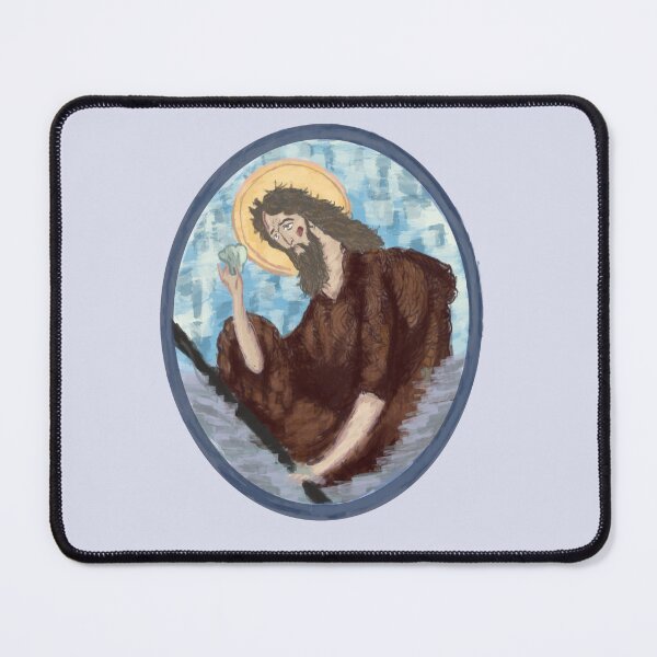 Item preview, Saint John the Baptist designed and sold by HappyRandomArt.
