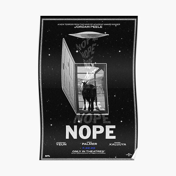"Nope movie " Poster for Sale by Aeyssa Redbubble