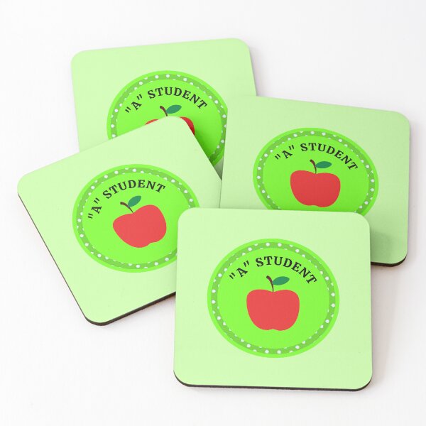 Item preview, A Student The Best Teacher Green and White Polka Dots Design designed and sold by BestTeacher.