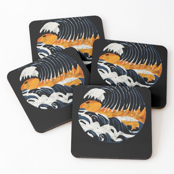 Item preview, Abstract Ocean Wave designed and sold by TheTeeShitter.