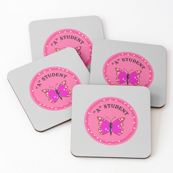 Item preview, A Student The Best Teacher Pink and White Polka Dots Design designed and sold by BestTeacher.